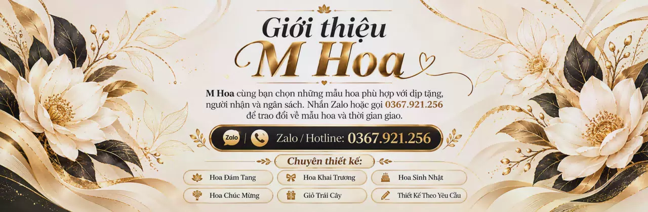 Ảnh bìa Shop hoa tươi Phường Từ Liêm Hà Nội - Hoa cho những dịp đáng nhớ